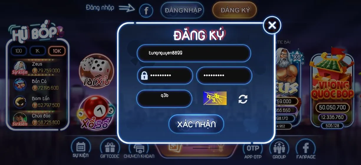 Cách chơi cá cược đổi thưởng tại Bốp Club đơn giản