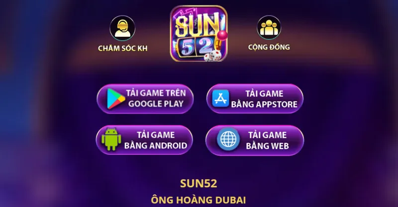 Hướng dẫn cách tải app Sun52 xuống smartphone