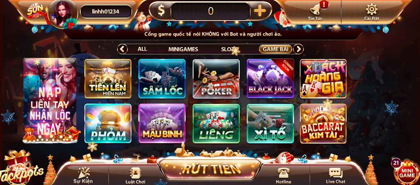 Những sản phẩm cược tại Sun Club nổi bật nhất